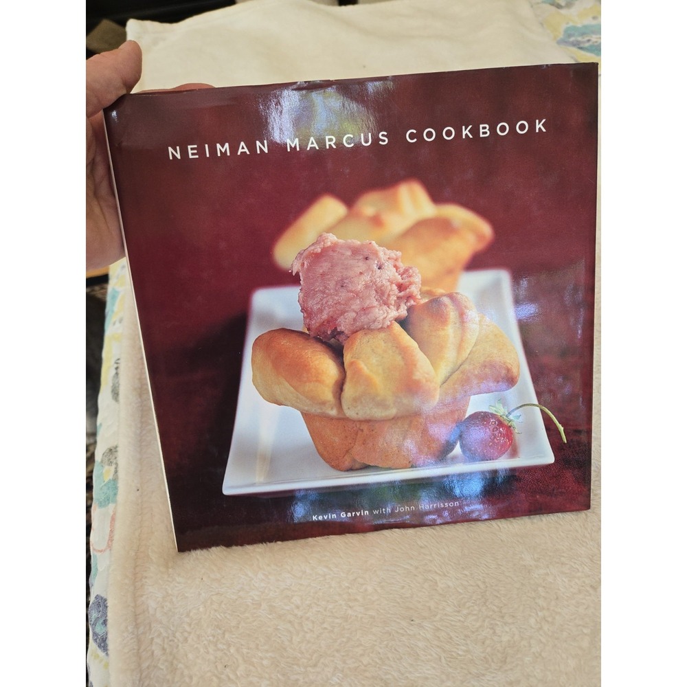 Signed Neiman Marcus Cookbook by Kevin Garvin 1st Edition Rare HC 2003